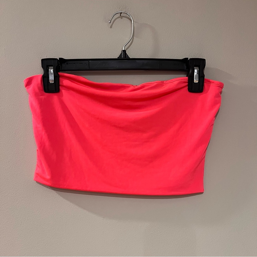 Fashion Nova Hot Pink Seamless Tube Top